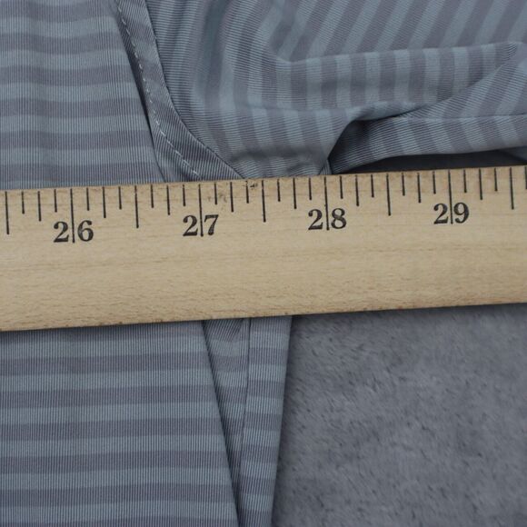 Foot Joy Shirt Mens XXL Gray Striped Polo FJ Golf Golfing Athletic Performance - Picture 5 of 16